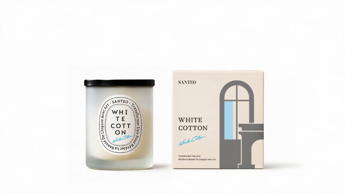 WHITE COTTON 제품과 단상자